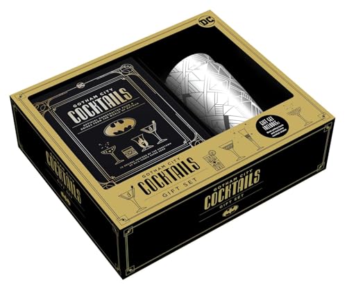 Gotham City Cocktails Gift Set: Official Handcrafted Food & Drinks From the World of Batman von Insight Editions