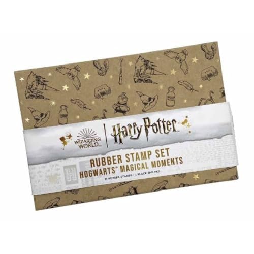 Harry Potter: Hogwarts Magical Moments Rubber Stamp Set von Insight Comics