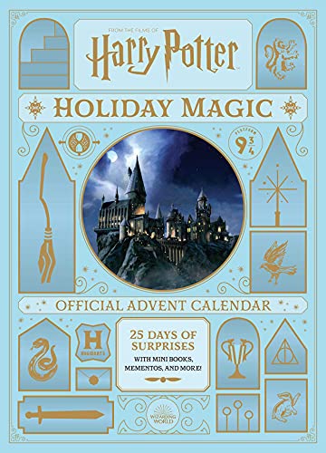 Harry Potter: Holiday Magic: The Official Advent Calendar: 25 days of surprises with Mini Books, Mementos and more