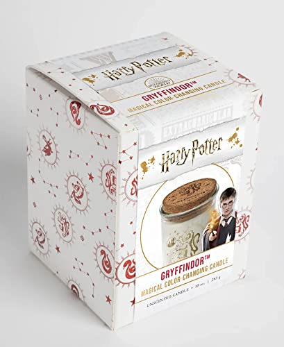Harry Potter: Magical Colour-Changing Gryffindor Candle (10 oz)