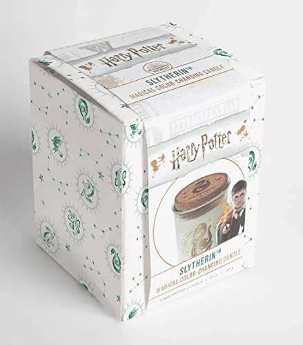Harry Potter: Magical Colour-Changing Slytherin Candle (10 oz)
