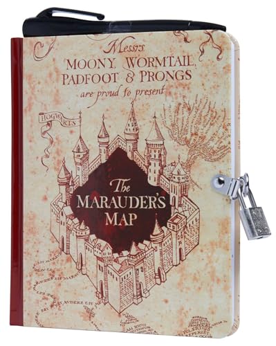 Harry Potter: Marauder's Map Invisible Ink Lock & Key Diary Harry Potter: Marauder's Map Invisible Ink Lock & Key Diary von Insights