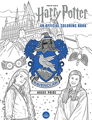 Harry Potter: Ravenclaw House Pride: The Official Coloring Book: (Gifts Books for Harry Potter Fans, Adult Coloring Books)