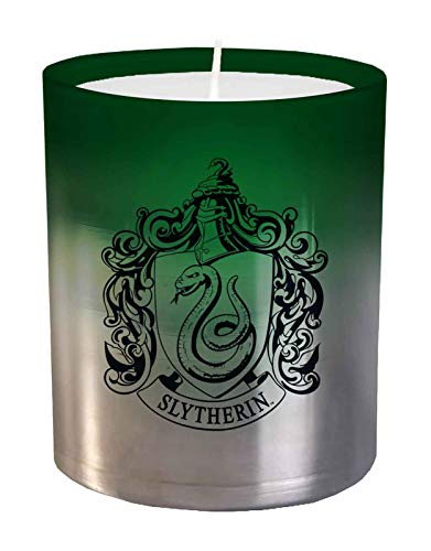 Harry Potter: Slytherin Large Glass Candle
