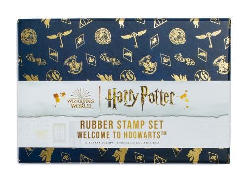 Harry Potter: Welcome to Hogwarts Rubber Stamp Set von Insight Editions