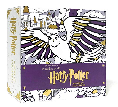 Harry Potter: Winter at Hogwarts: A Magical Colouring Set (J.K. Rowling’s Wizarding World) von WALKER BOOKS
