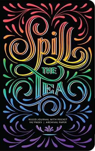 Insights Spill the Tea Hardcover Ruled Journal Journals