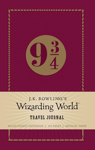 J.K. Rowling's Wizarding World: Travel Journal: Ruled Pocket Notebook (Harry Potter) von Simon & Schuster