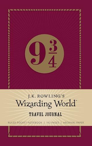 J.K. Rowling's Wizarding World: Travel Journal: Ruled Pocket Notebook (Harry Potter)