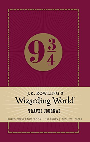 J.K. Rowling's Wizarding World: Travel Journal: Ruled Pocket Notebook (Harry Potter) von Simon & Schuster