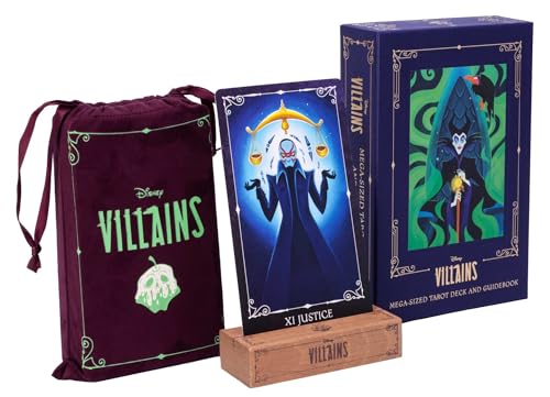 Mega-Sized Tarot: Disney Villains Tarot Deck and Guidebook von Insight Editions