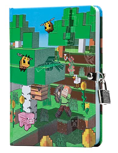 Minecraft Mobs at Night: Lock & Key Diary