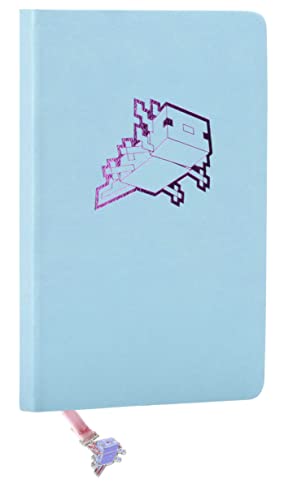 Minecraft: Axolotl Journal with Ribbon Charm