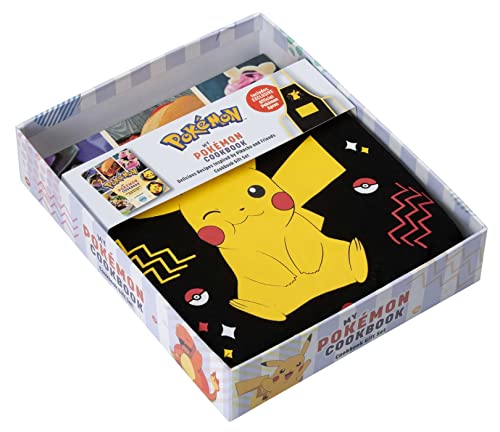 My Pokémon Cookbook Gift Set: Delicious Recipes Inspired by Pikachu and Friends: Includes Apron (Gaming) von Insight