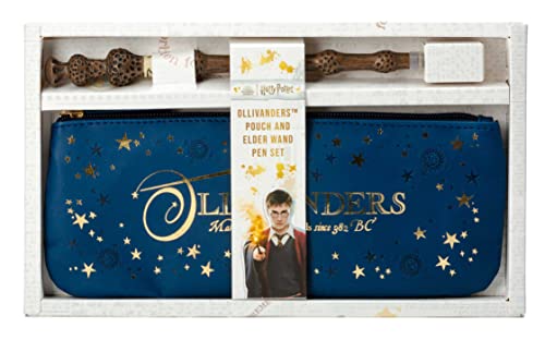 Ollivanders Pouch and Elder Wand Pen Set