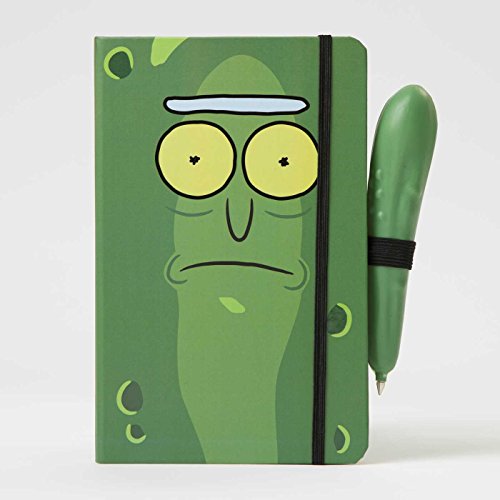 Rick and Morty: Pickle Rick Hardcover Ruled Journal With Pen von Insights