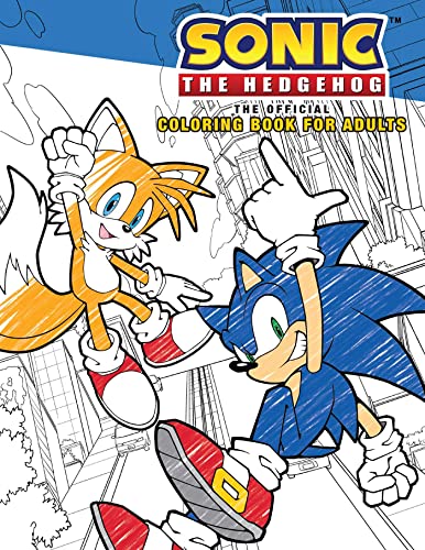 Sonic the Hedgehog: The Official Adult Coloring Book (Insight)