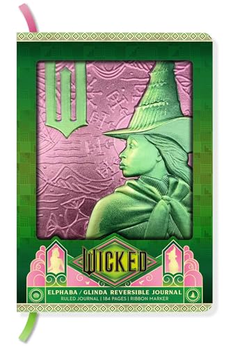 Wicked: Elphaba / Glinda Reversible Sculpted Journal von Insight Editions