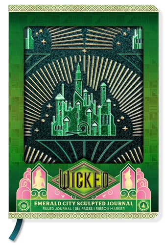 Wicked: Emerald City Sculpted Journal Wicked: Emerald City Sculpted Journal von Insight Editions