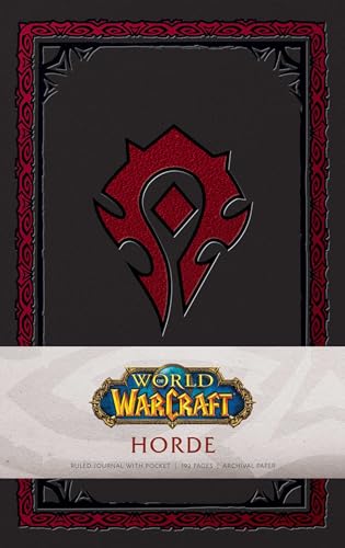 World of Warcraft: Horde Hardcover Ruled Journal (Gaming)