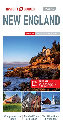 Insight Guides Travel Map New England (Insight Travel Maps) von Insight Maps