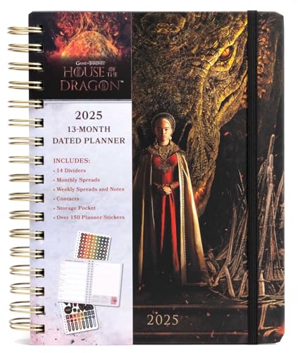 2025 House of the Dragon 13-Month Weekly Planner 2025 House of the Dragon 13-Month Weekly Planner von Insights
