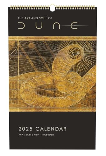 2025 The Art and Soul of Dune Poster Wall Calendar 2025 The Art and Soul of Dune Poster Wall Calendar
