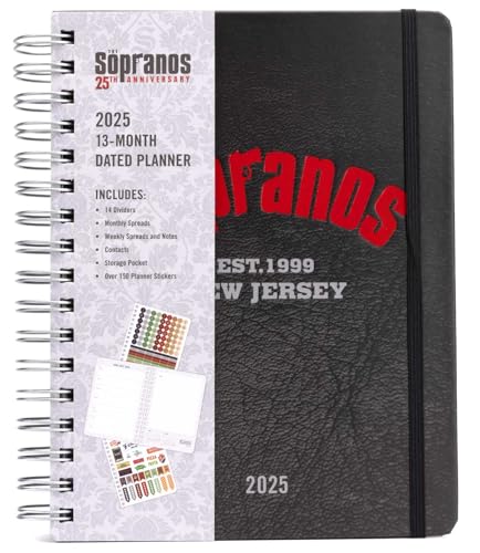 2025 The Sopranos 13-Month Weekly Planner 2025 The Sopranos 13-Month Weekly Planner von Insight Editions