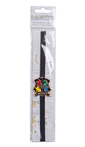 Harry Potter: Hogwarts Crest Enamel Charm Bookmark Harry Potter: Hogwarts Crest Enamel Charm Bookmark