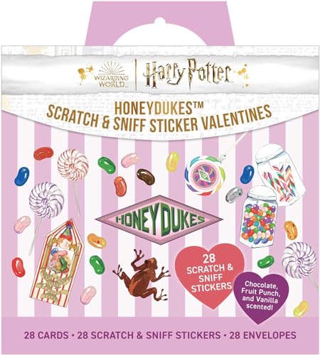 Harry Potter: Honeydukes Scratch & Sniff Sticker Valentines: School Valentines Harry Potter: Honeydukes Scratch & Sniff Sticker Valentines: School Valentines von Insights