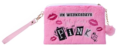 Mean Girls: On Wednesdays We Wear Pink Plush Accessory Pouch Mean Girls: On Wednesdays We Wear Pink Plush Accessory Pouch von Insight Editions