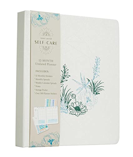 Self-Care 12-Month Undated Planner: (Mindfulness Gifts, Self-Care Gifts for Women, Back to School Supplies, Planners With Stickers) (Inner World)