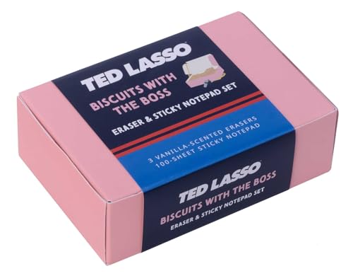 Ted Lasso: Biscuits With The Boss Scented Eraser & Sticky Notepad Set Ted Lasso: Biscuits With The Boss Scented Eraser & Sticky Notepad Set von Insight Editions
