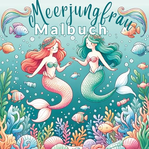 Meerjungfrauen-Malbuch mit 55 Fantasievollen Ausmalvorlagen für Mädchen!: Meerjungfrau Träume: Kreatives Ausmalbuch - 55 Magische Malvorlagen für Kinder! Meerjungfrauen-Malbuch mit 55 Fantasievollen Ausmalvorlagen für Mädchen!: Meerjungfrau Träume: Kreatives Ausmalbuch - 55 Magische Malvorlagen für Kinder! von S&L Inspirations-Lounge