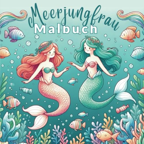 Märchenhafte Meeresabenteuer: Das Meerjungfrau-Malbuch für kleine Prinzessinnen!: Entdecke 55 magische Meerjungfrauen-Malvorlagen voller kreativer ... mit Meerjungfrauen für kreative Kinder. von Bookmundo