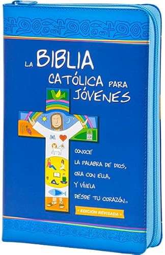 La Biblia Católica para Jóvenes: edición dos tintas / símil piel con cremallera