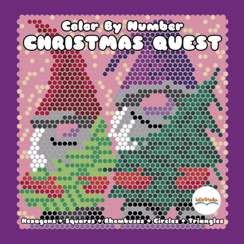 CHRISTMAS QUEST Color By Number: hidden picture activity color by number coloring book for adults and teens (Color Quest Mystery Color By Number) CHRISTMAS QUEST Color By Number: hidden picture activity color by number coloring book for adults and teens (Color Quest Mystery Color By Number) von INTARTMEDIA PRIVATE LIMITED