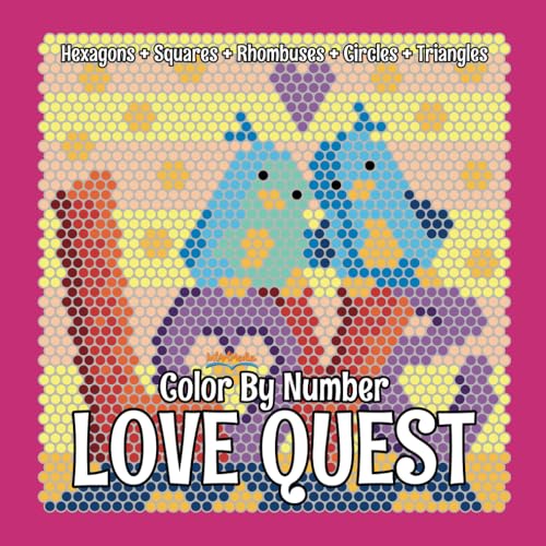 LOVE QUEST Color By Number: hidden picture activity color by number coloring book for adults and teens (Color Quest Mystery Color By Number) LOVE QUEST Color By Number: hidden picture activity color by number coloring book for adults and teens (Color Quest Mystery Color By Number) von IntArtMedia Private Limited