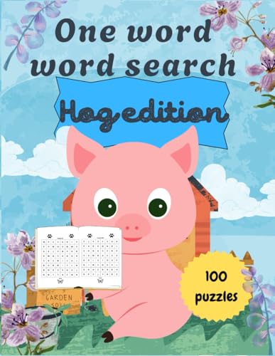 ONE WORD WORD SEARCH: HOG EDITION (Word Searches International) von Independently published