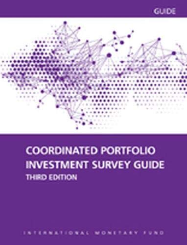 Coordinated portfolio investment survey guide Coordinated portfolio investment survey guide