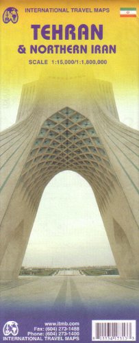 Tehran & Northern Iran: Africa (International Maps) von ITMB Publishing