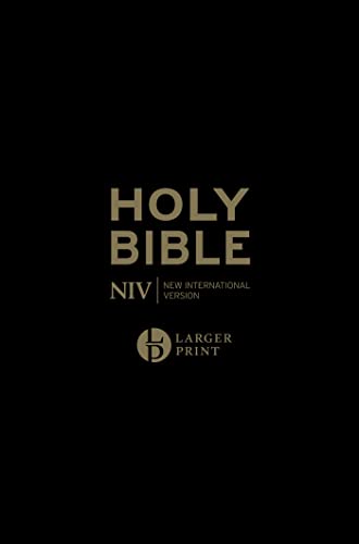 NIV Larger Print Personal Black Leather Bible NIV Larger Print Personal Black Leather Bible von Hodder & Stoughton