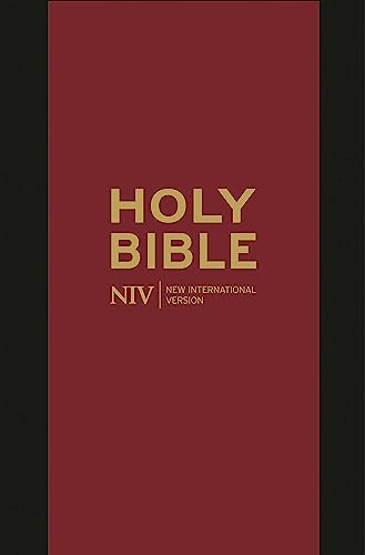 NIV Pocket Black Bonded Leather Bible with Zip (Black Bonded Leather with Zip) von Hodder Faith