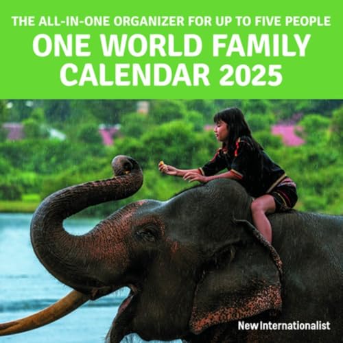 One World Family Calendar 2025 von New Internationalist