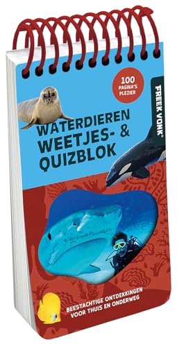 Freek Vonk Weetjes- & quizblok - Waterdieren Freek Vonk Weetjes- & quizblok - Waterdieren von ImageBooks Factory/Allmedia (ImageGroup Holland)