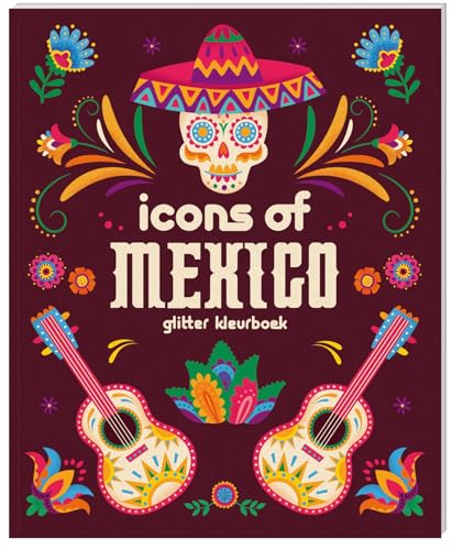 Glitter kleurboeken voor volwassenen - Icons of Mexico Glitter kleurboeken voor volwassenen - Icons of Mexico von Interstat B.V.