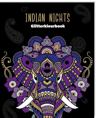 Indian Nights Glitterkleurboek Indian Nights Glitterkleurboek