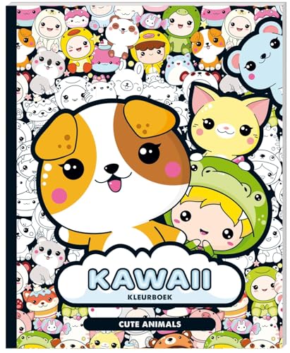 Kawaii Kleurboek - Cute Animals Kawaii Kleurboek - Cute Animals von Interstat International Stationary