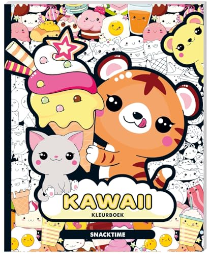 Kawaii Kleurboek - Snacktime Kawaii Kleurboek - Snacktime von Interstat International Stationary