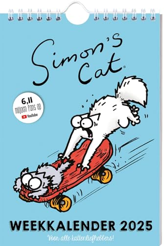 2025 (Simon's Cat weekkalender) von Interstat International Stationary